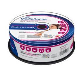 MediaRange MR224 CD vergine CD-R 700 MB 12x 25 pz (MediaRange - CD-R x 25 - 700 MB - lagr)-1