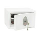 Cassaforte Phoenix bianco - Ral 9003 con serratura a chiave doppia mappa 7 lt.-3
