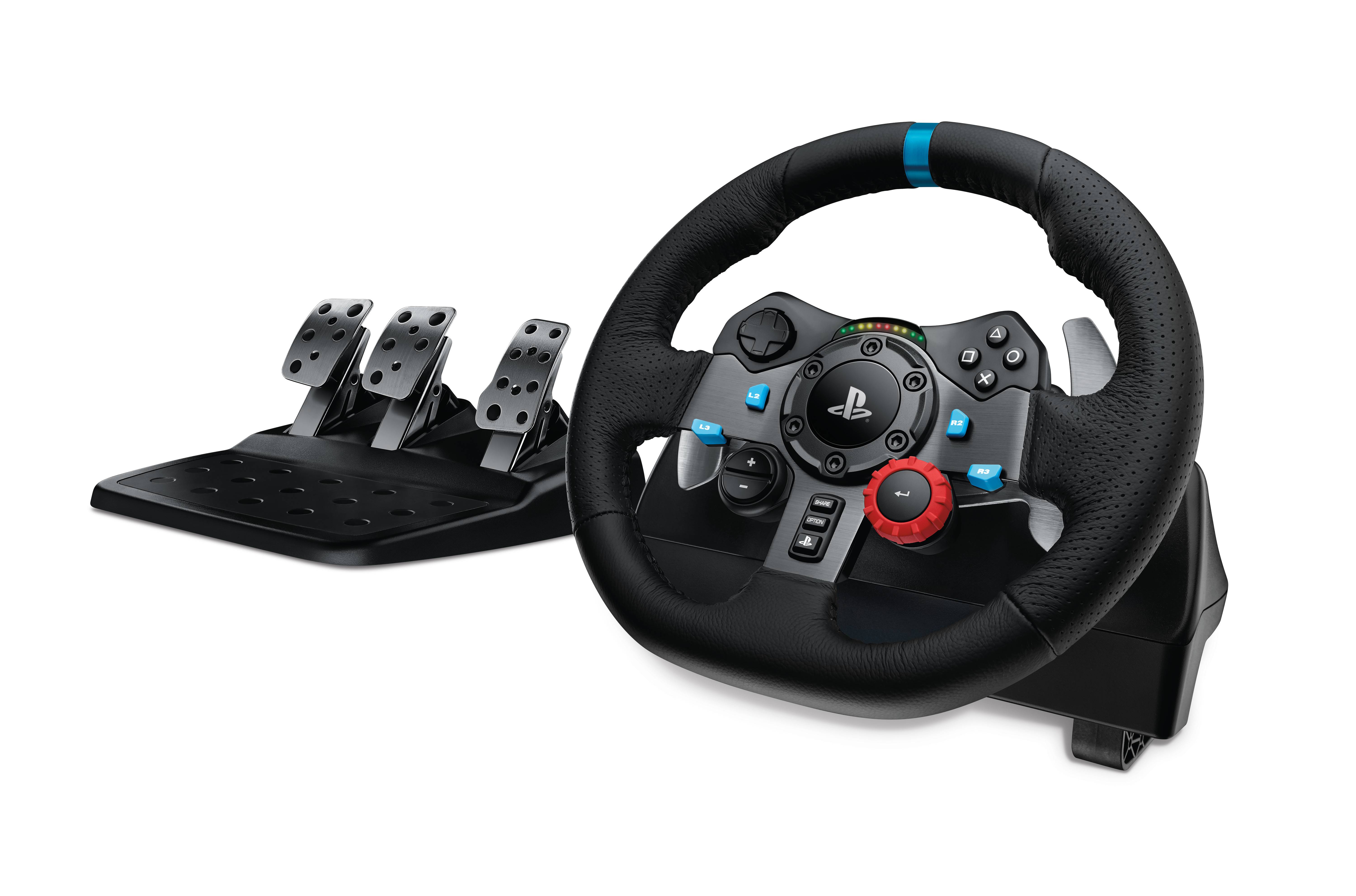Logitech Logitech G29 Driving Force - Lenkrad- und Pedale-Set Volante PC, PlayStation 3, PlayStation 4, PlayStation 5 Mu-2