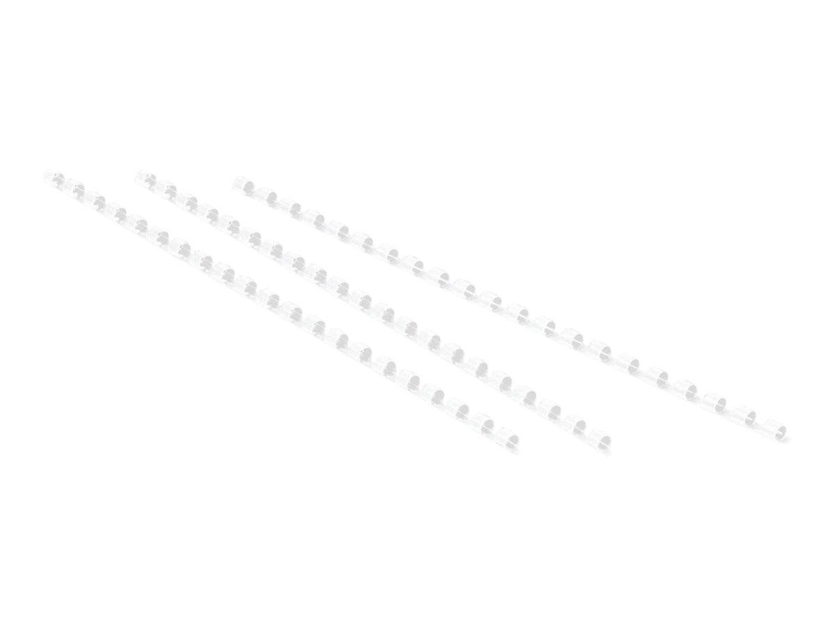 Fellowes 5347403 19mm White Plastic Comb-2