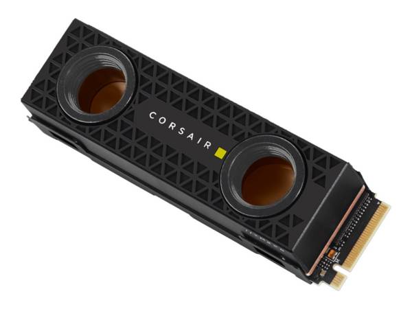 CORSAIR MP600 PRO - Hydro X Edition - SSD - 2TB - intern - M.2 2280 - PCI Express 4,0 x4 (NVMe) - 256-Bit-AES (CSSD-F200
