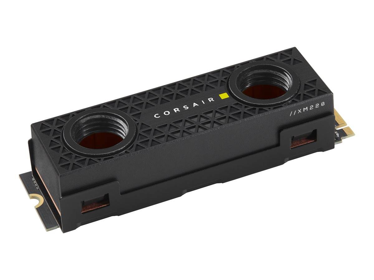 CORSAIR MP600 PRO - Hydro X Edition - SSD - 2TB - intern - M.2 2280 - PCI Express 4,0 x4 (NVMe) - 256-Bit-AES (CSSD-F200-1