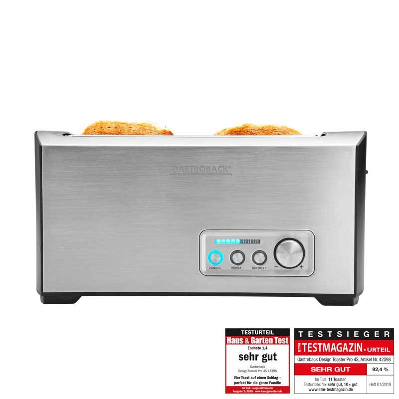 TOSTAPANE DESIGN Gastroback PRO 4S-1