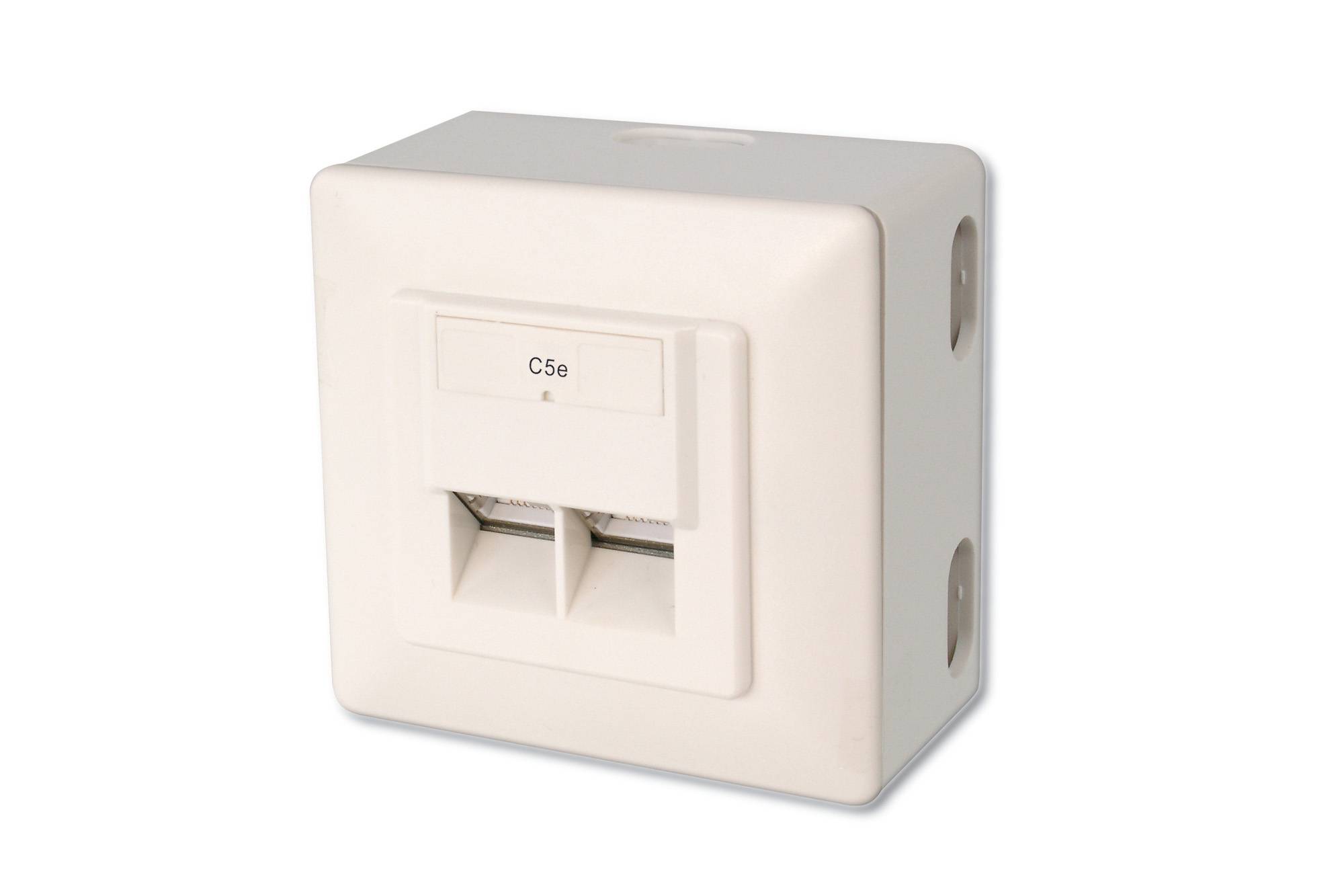 Digitus CAT 5e, Cl. D presa energia RJ-45 Bianco-3