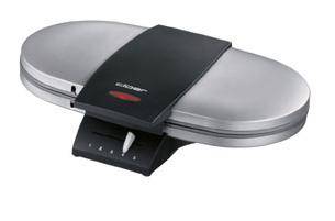 Macchina per waffle doppia Cloer 1329 per due waffle classici-4