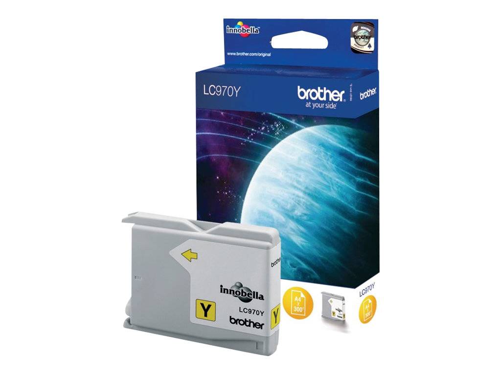 Brother Tintenpatrone LC-970Y, gelb (300 Seiten)-2