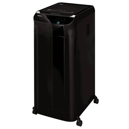 Fellowes AutoMax 600M distruggi documenti Taglio a frammenti Nero (Fellowes AutoMax 600M Micro Cut Shredder 83 Litre 600-0