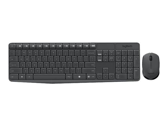 Logitech MK235 tastiera RF Wireless Ceco Nero-2