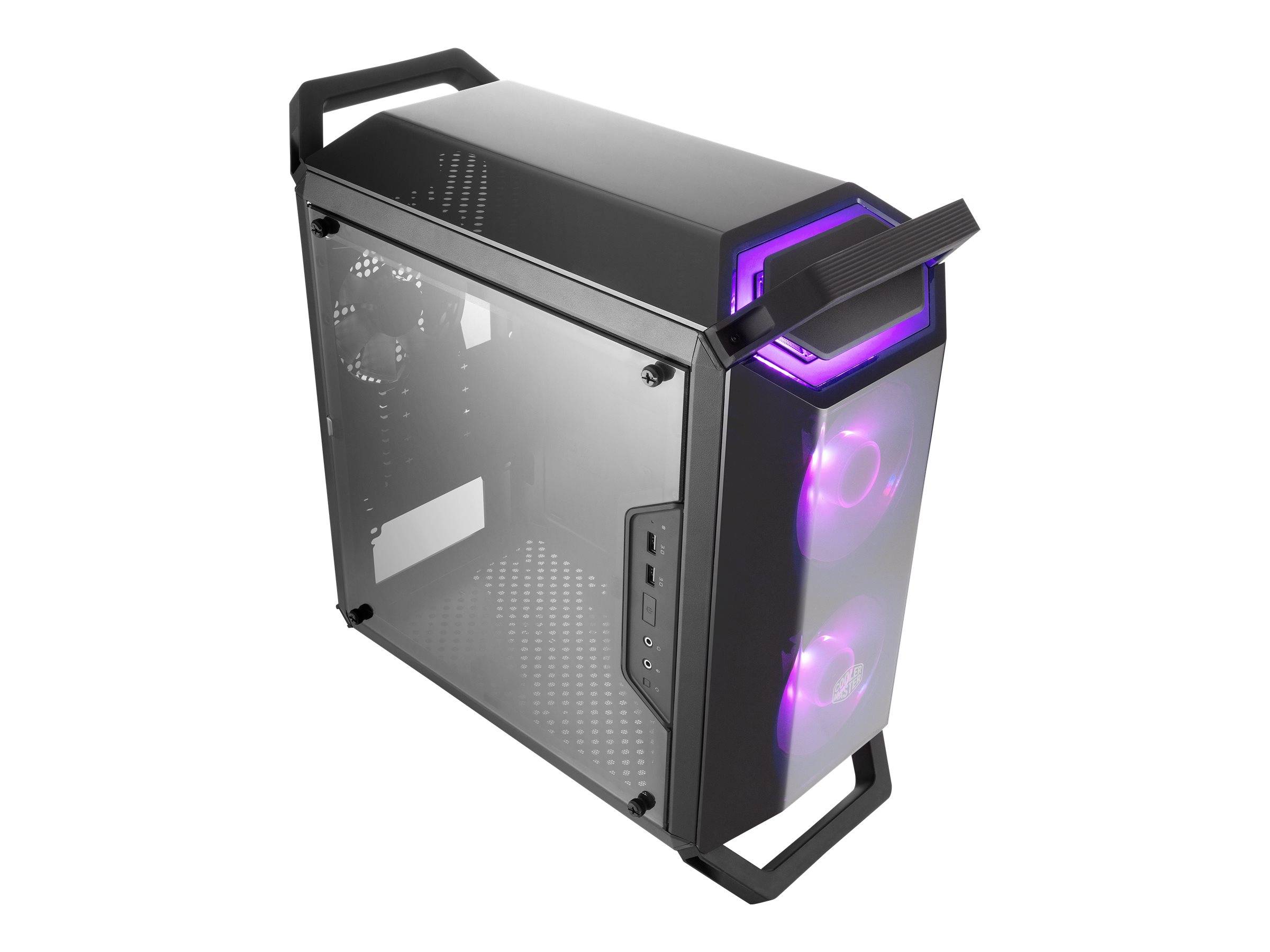 CASE MID-TOWER NO PSU MASTERBOX Q300P 2USB3 BLACK WINDOW PLASTIC-3