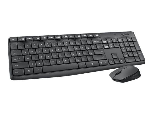 Logitech MK235 - set tastiera e mouse - wireless-2