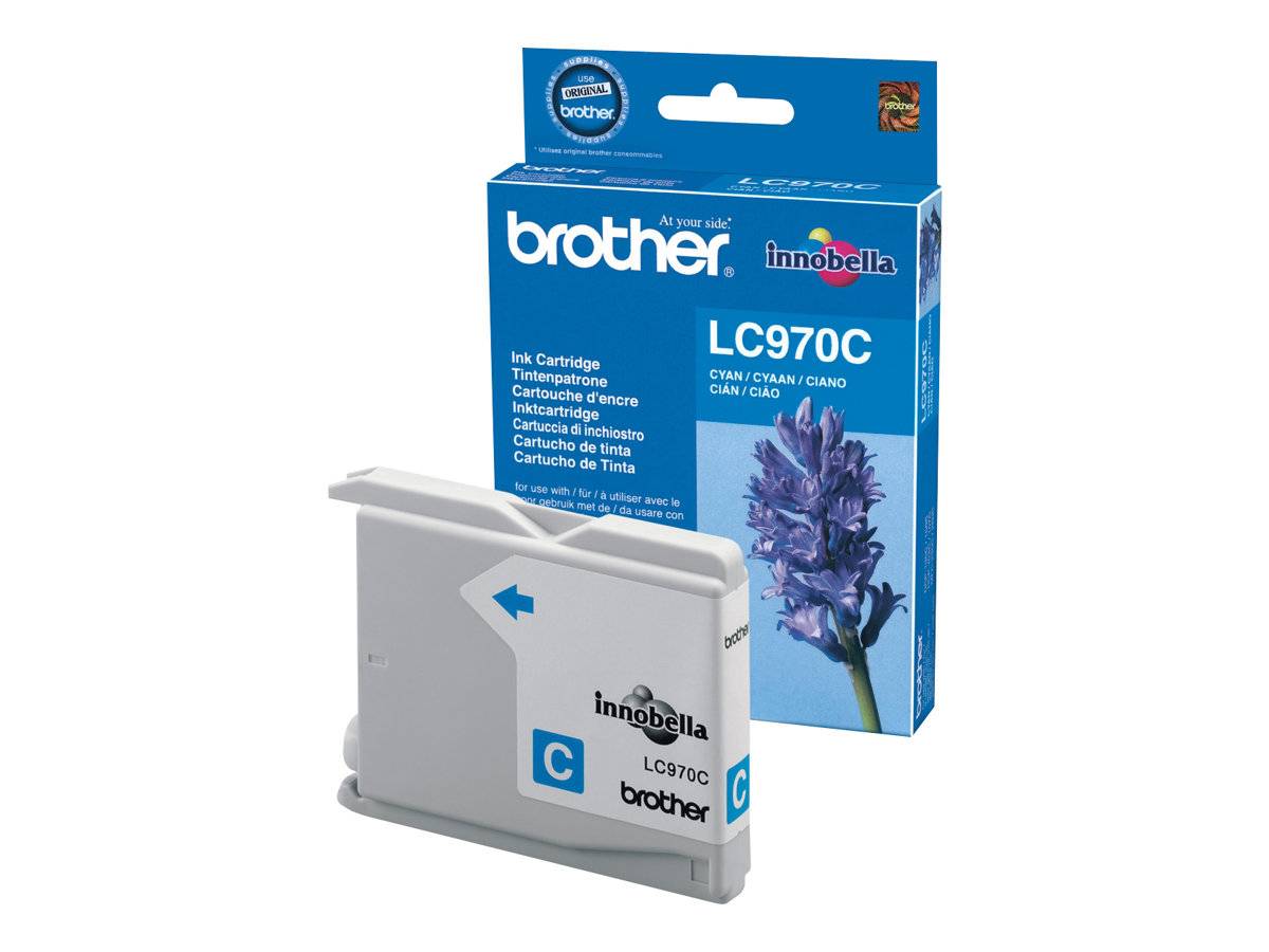 Brother Cartuccia LC-970C Originale Ciano LC970C-3