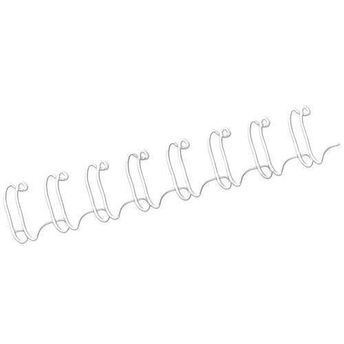Dorso ad anelli mm.12 metallici silver 34 pz.100-3