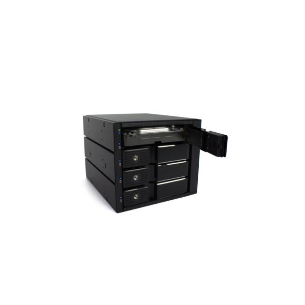Fantec BP-SA3141 3.5" Enclosure HDD Nero