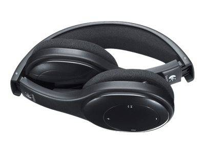 Cuffie con microfono Logitech H800 senza fili nere-1