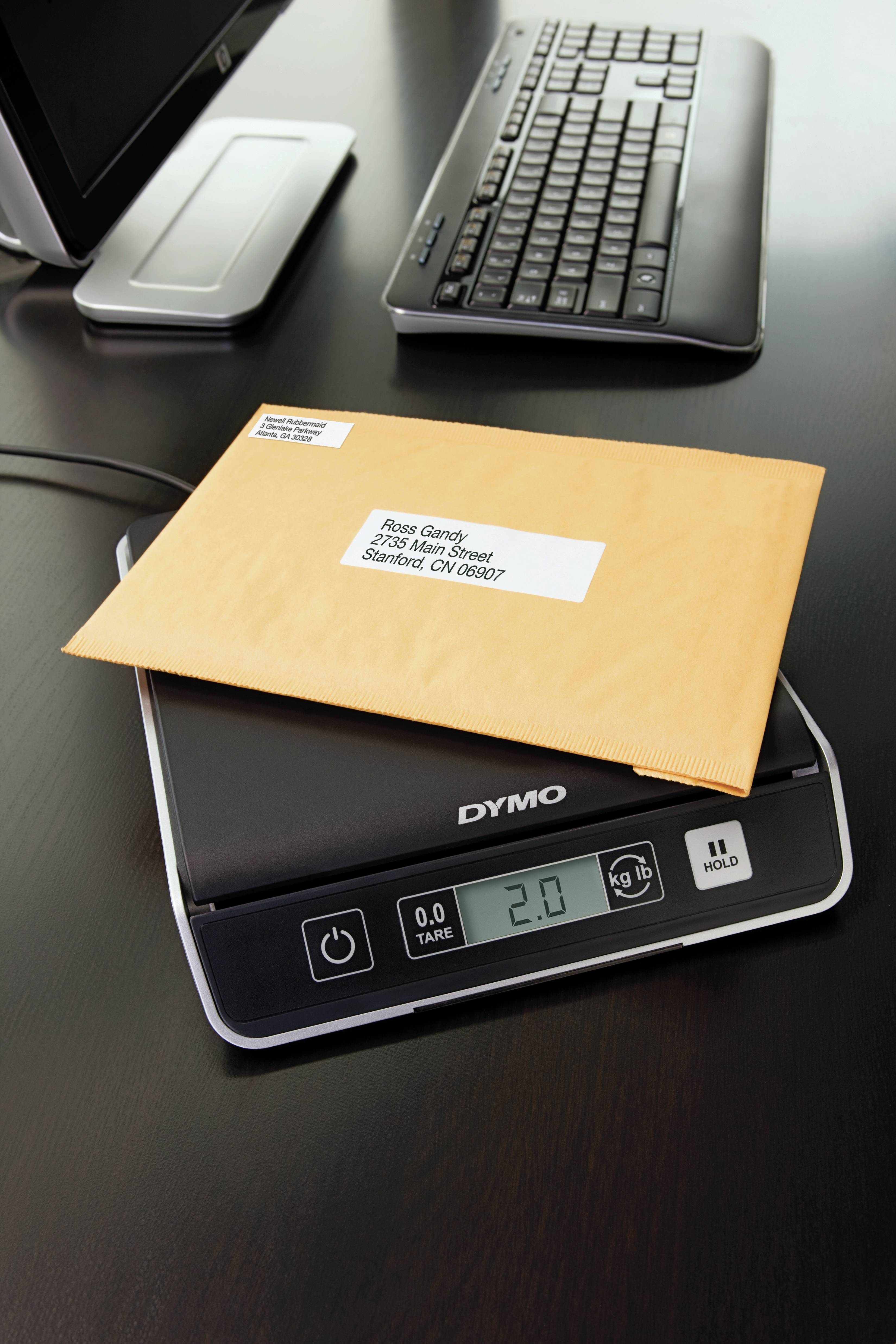 DYMO M5 Bilancia postale elettronica Nero (Dymo M5 Electronic Mailing Scales 5kg - S0929000)-4