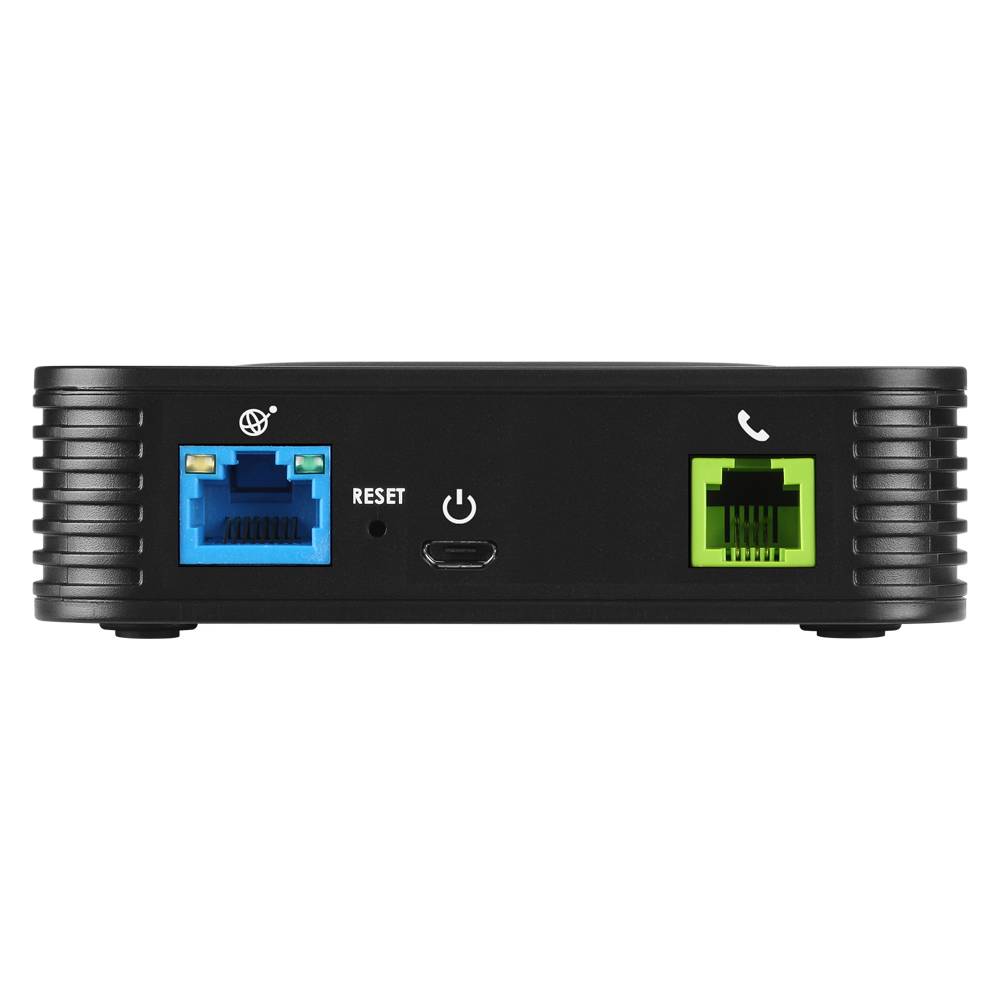Ã¢â‚¬Â¢ UnterstÃƒÂ¼tzt 1 SIP-Profil durch einen FXS-Port und ein einzelner 10/100Mbps Port Ã¢â‚¬Â¢ TLS und SRTP Sicherhe-3