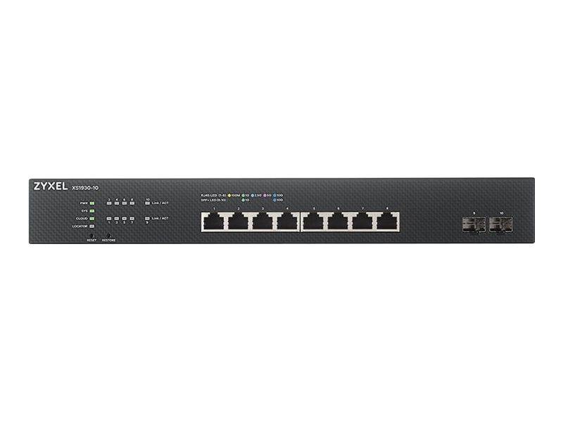Zyxel XS1930-10-ZZ0101F switch di rete Gestito L3 10G Ethernet (100/1000/10000) Nero [XS1930-10-ZZ0101F]-1