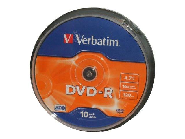 Verbatim DVD-R Matt Silver 4,7 GB 10 pz-3