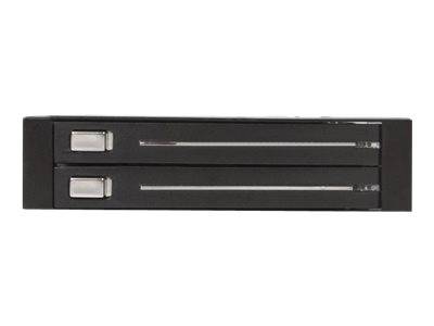 StarTech.com Backplane per rack portatile trayless hot-swap SATA 2.5" - 2 Unità-4