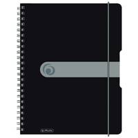Herlitz 11293073 Notizbuch A4 80 Blätter Schwarz (11293073)-4