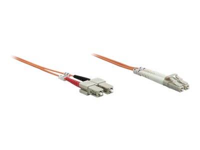 Intellinet 471251 Fibra ottica Fibra ottica Cavo 1.00 m Arancione [1x Spina LC - 1x Spina SC] 62,5/125 µ Multimode OM1-2