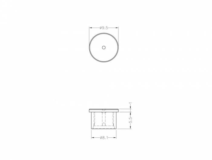 Delock Staubschutz für SMA Stecker 10 Stück transparent (60163)-2