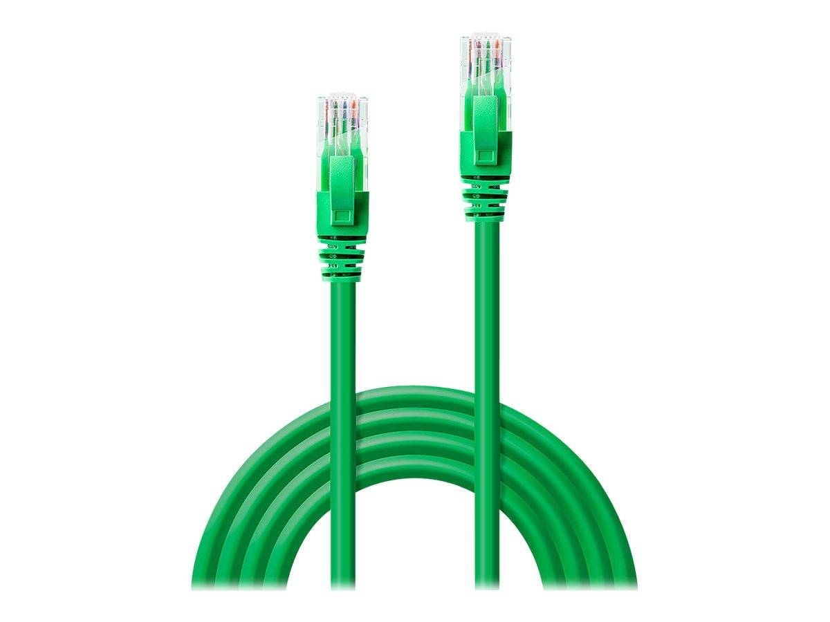LINDY 48048 RJ45 Cavo USB CAT 6 U/UTP 2.00 m Multicolore con protezione 1 pz.-1