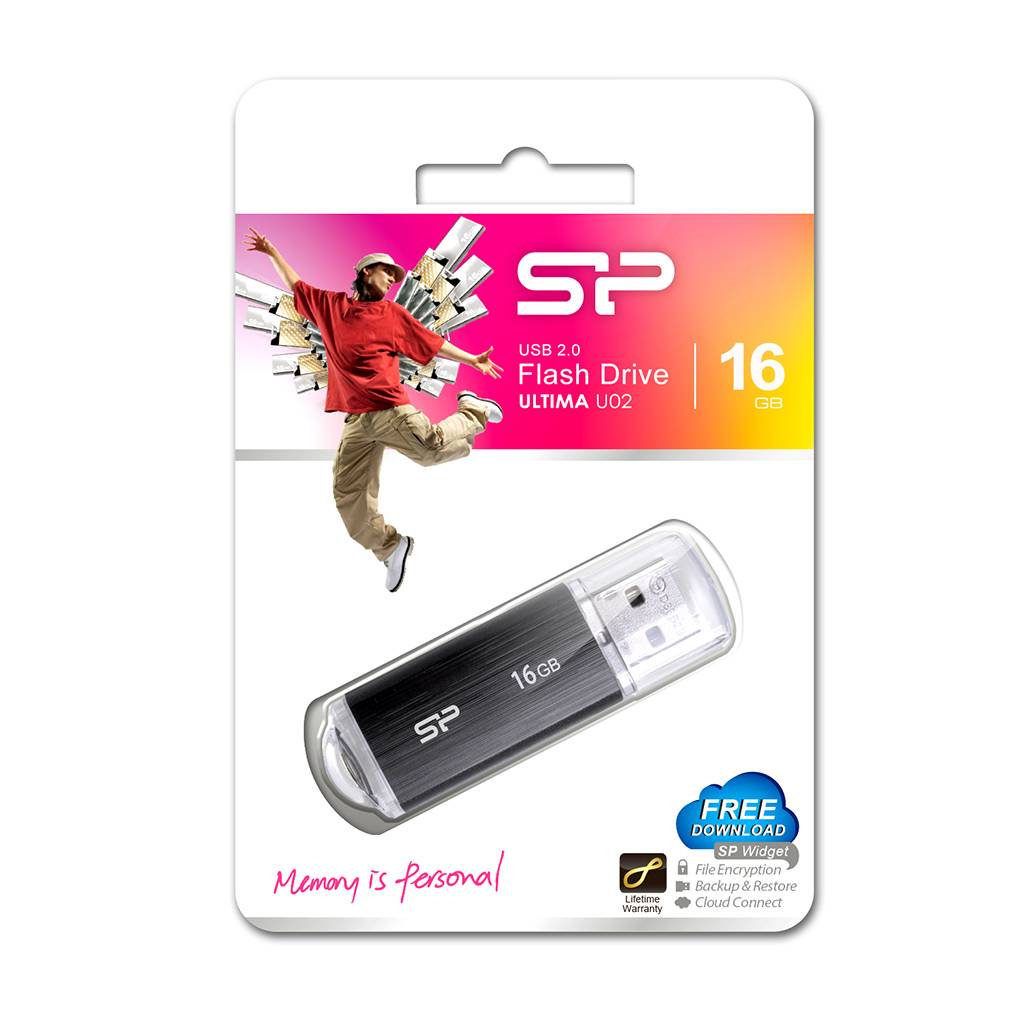 SILICON POWER memory USB Ultima U02 16GB-1