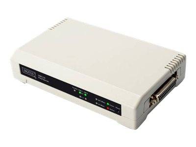 PRINT SERVER 10/100 MBIT CON 2 PORTE USB E 1 PORTA 25 POLI PARALLELA-1