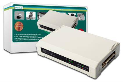 PRINT SERVER 10/100 MBIT CON 2 PORTE USB E 1 PORTA 25 POLI PARALLELA-3
