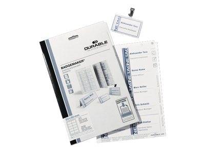 DURABLE Einsteckschilder BADGEMAKER® 61x210 mm 1 Packung 146002-2