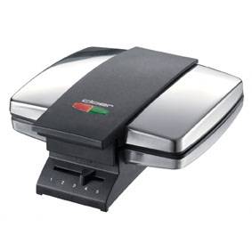 Cloer 1445 - Waffeleisen - 930 W - rostfreier Edelstahl (1445)-1