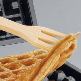 Cloer 1445 - Waffeleisen - 930 W - rostfreier Edelstahl (1445)-4