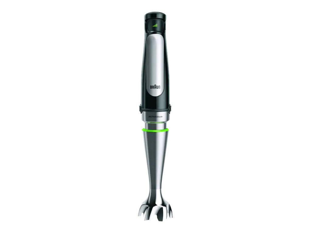 Braun MQ 7000X 0,6 L Frullatore ad immersione 1000 W Nero, Acciaio satinato-2