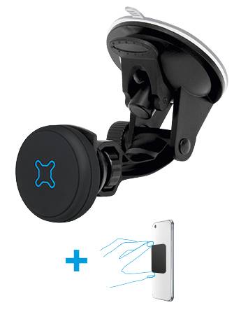 Mobilis U.FIX Universal Car Navigation Kit - Magnetische Halterung für Handy (044006)-1