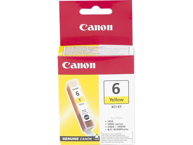 Canon Cartuccia BCI-6 Y Originale Giallo 4708 A 002-2