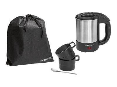 Clatronic bollitore da viaggio WKR 3624 (argento/nero)-2