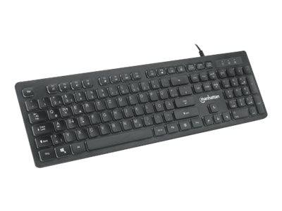 Manhattan 179485 tastiera Giocare USB Nero (179485)-2