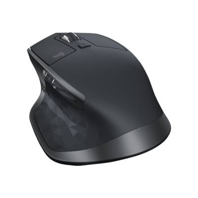 Logitech Logitech MX Master 2S - Maus - Laser - 7 Tasten Mouse ergonomico Senza fili (radio) Laser Multicolore 5 Tasti 4-2