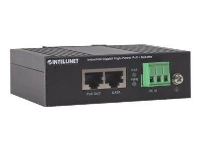 Intellinet Industrial Gigabit High-Power PoE+ Injector - Power Injector - 45 - 56 V-1