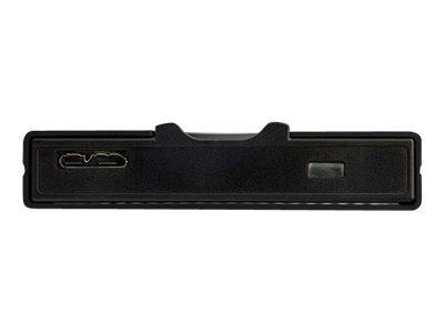 StarTech.com Box esterno hard disk con crittografia - Accesso tramite impronta digitale - Per unità SATA da 2,5"-3