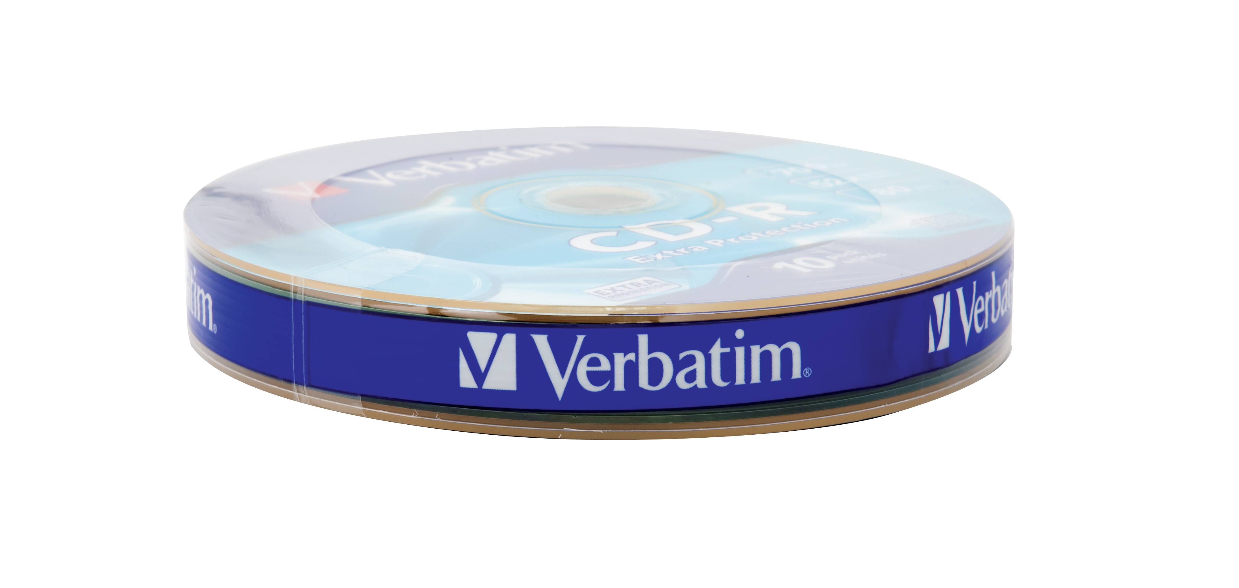 Verbatim CD-R 52X 700MB 10PK OPS Wrap EP 10 pz (VERBATIM CD-R 700MB 52X EXTRA PROTECTION SURFACE 10 PK WRAP)-3