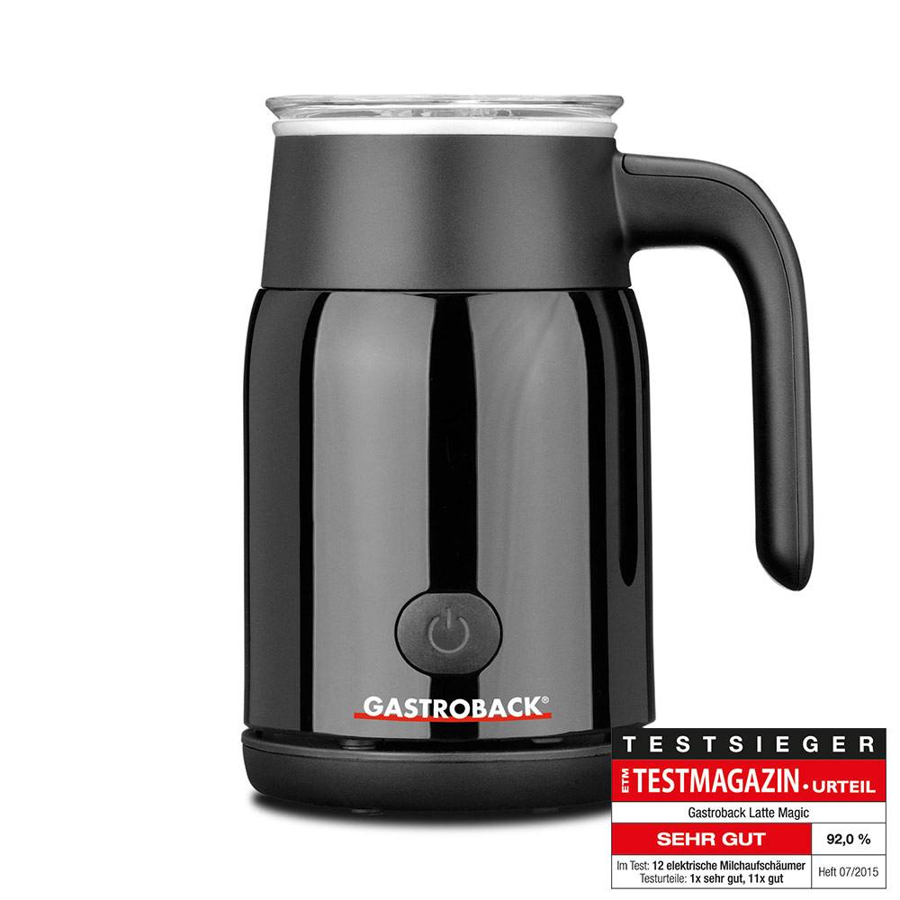Gastroback Latte Magic - Milchaufschäumer - 500 ml - 500 W - Schwarz (42326)-2