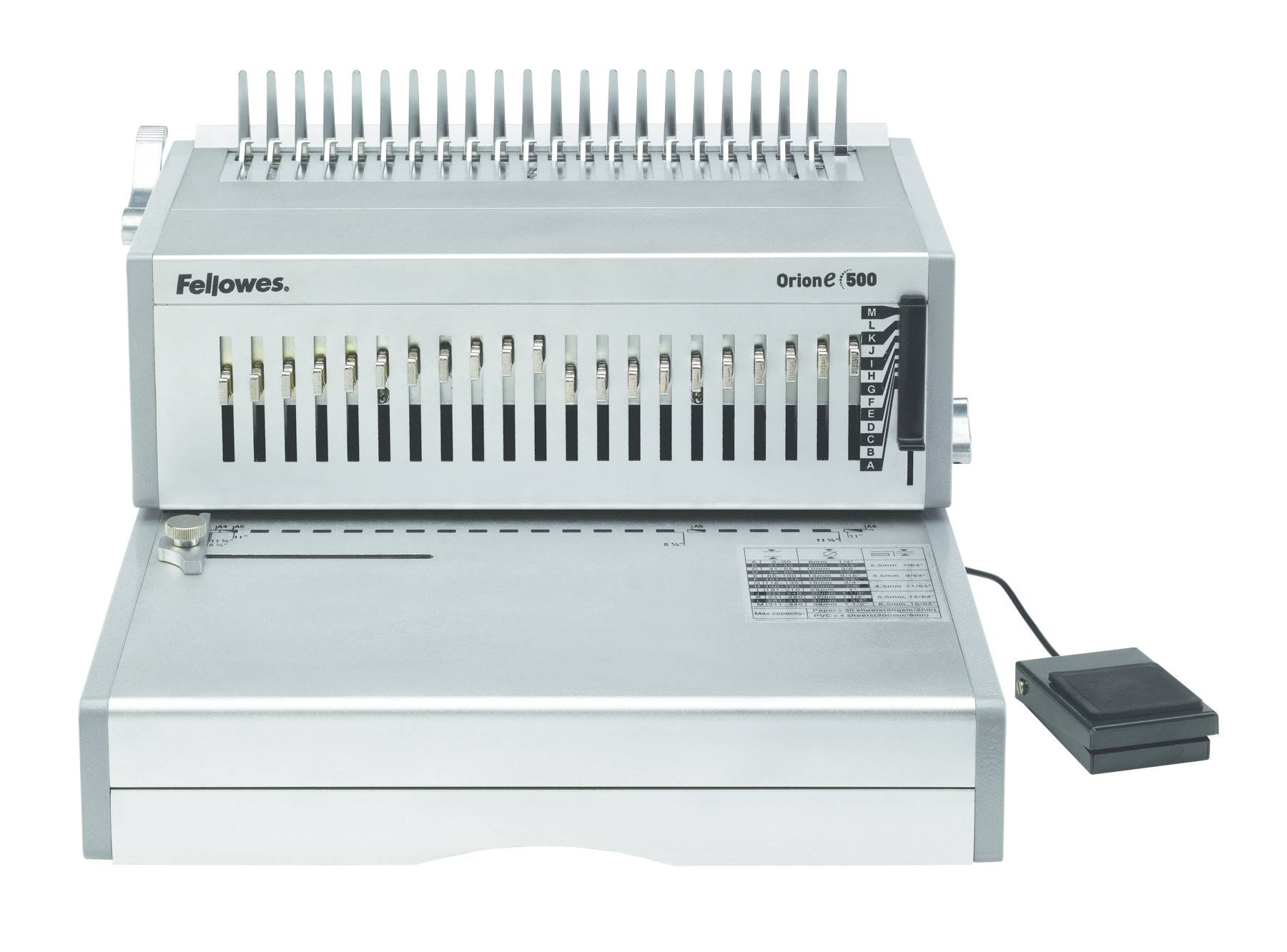 Fellowes Orion Electric Comb Binder-2