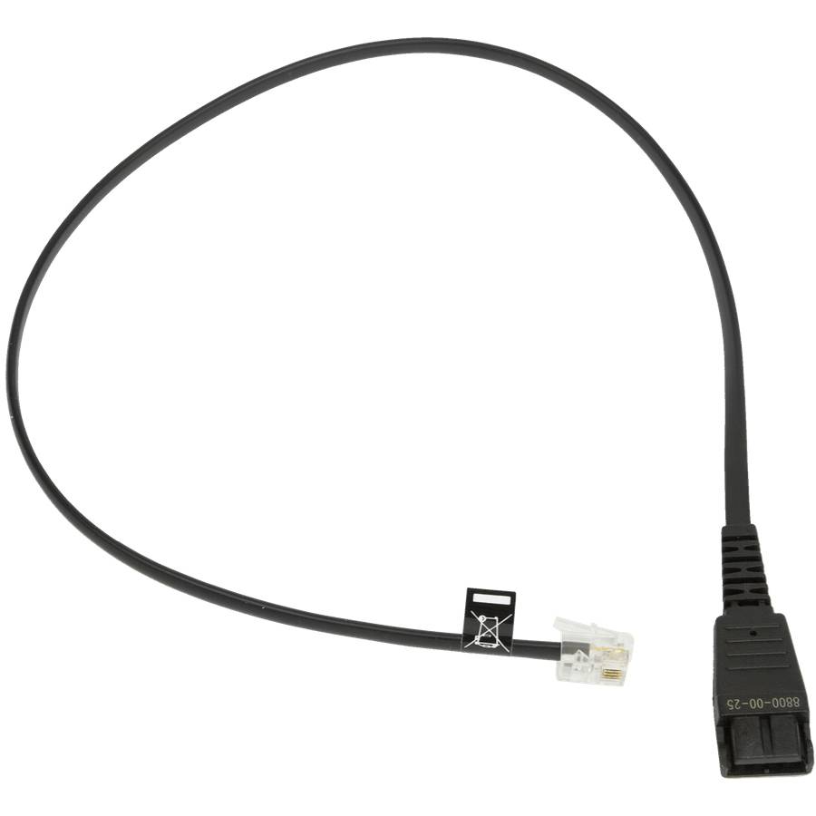Jabra 8800-00-25 Cavo per cuffia telefonica 0 m Nero-2