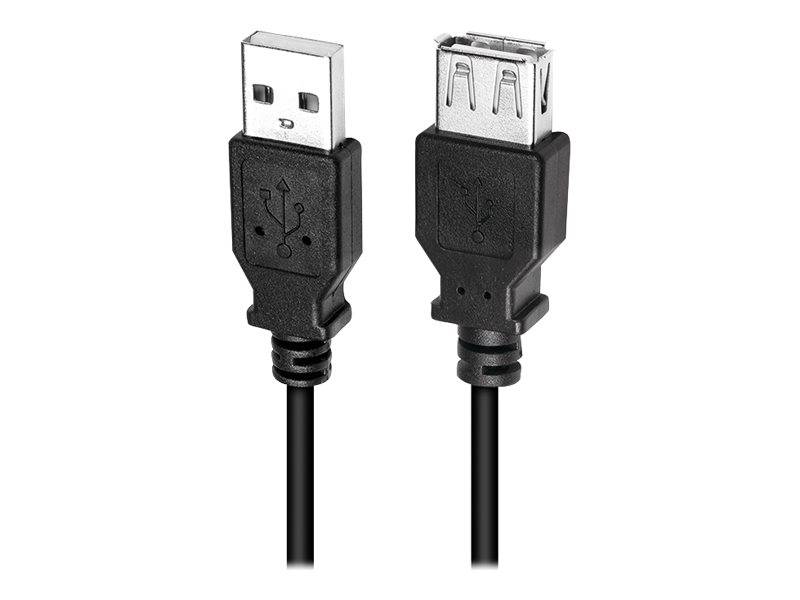 LogiLink CU0010B cavo USB 2 m USB 2.0 USB A Nero-1