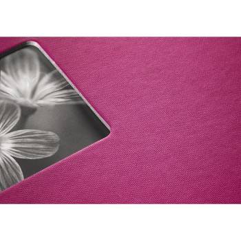 Hama Fine Art Rosa 50 fogli 10 x 15 Rilegatura a spirale Nero 50 fogli Spiral Album 24 x 17 cm 50 Black Pages 00113674-3