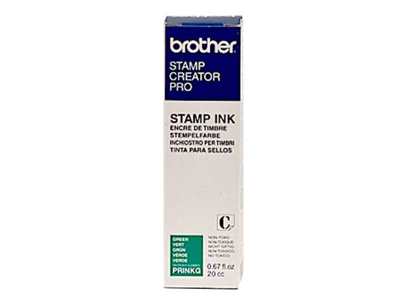 Brother Grün - original - Nachfülltinte - für StampCreator PRO SC-2000-0