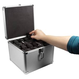 Logilink ua0193 custodia per unità di archiviazione abs sintetico argento-2