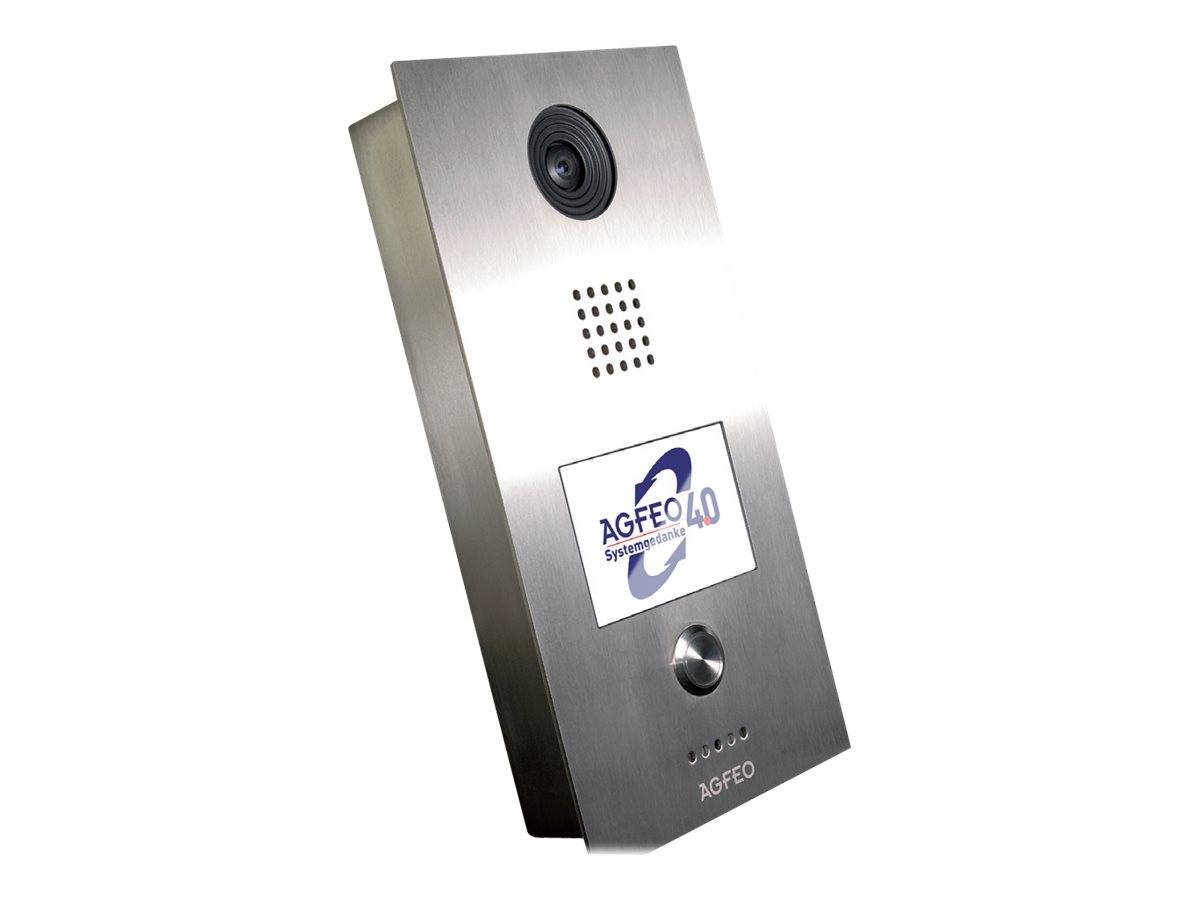 Ã¢â‚¬Â¢ IP-TÃƒÂ¼rsprechstelle aus V4A Edelstahl zum Betrieb an SIP Registraren Ã¢â‚¬Â¢ Schutzklasse IP 65 Ã¢â‚¬Â¢ PoE Ve-2